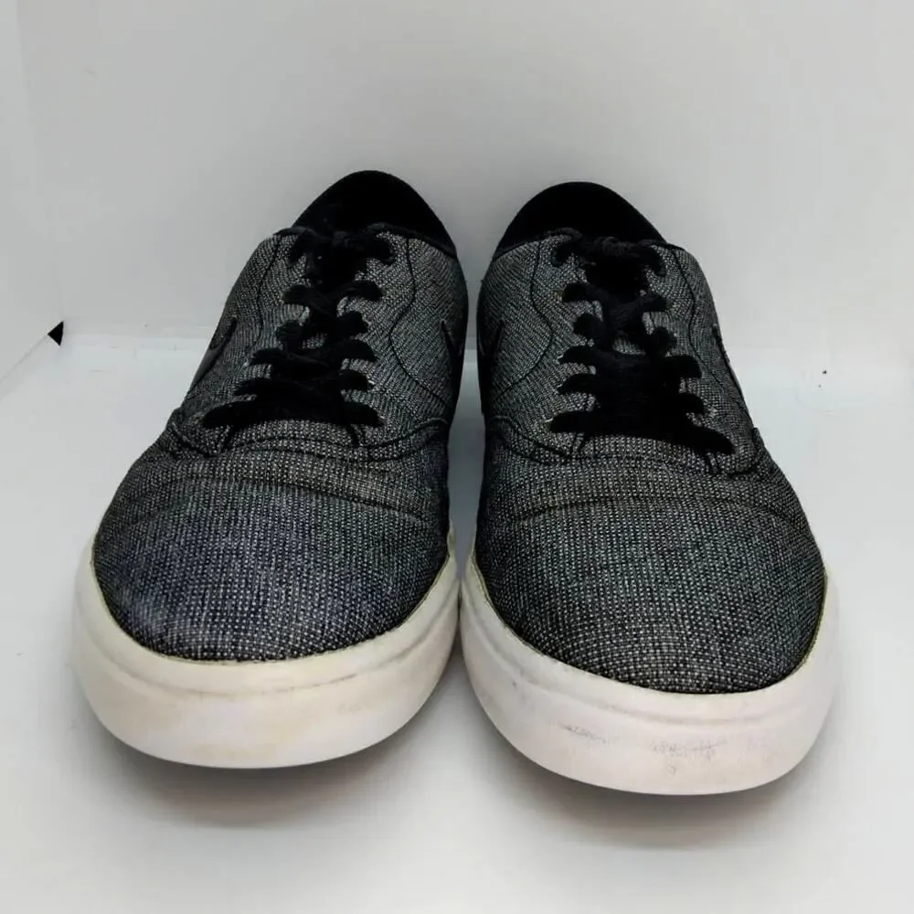 Nike SB Solarsoft Skateboard Mens Pre-owned Gray & Black Sneakers - sz. 10
